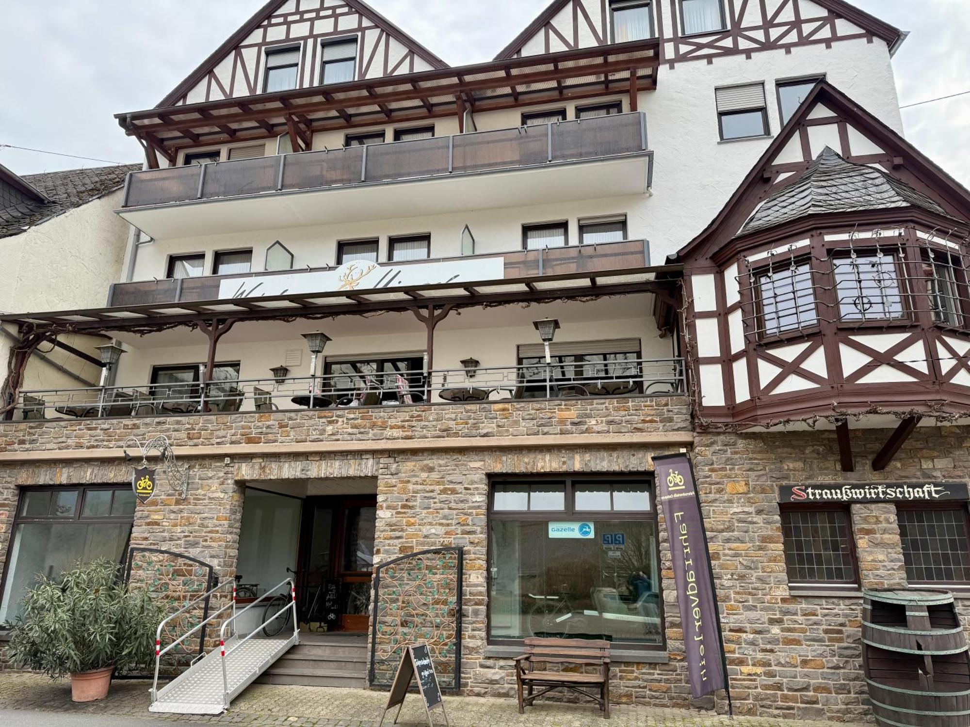 Weinhaus Hirschen Bruttig Hotel Kültér fotó
